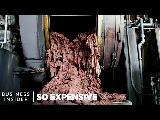 Why Vegetable-Tanned Leather Is So Expensive | So Expensive