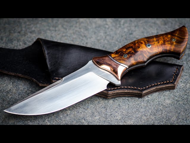 Making the COPPERHEAD Fulltang Knife