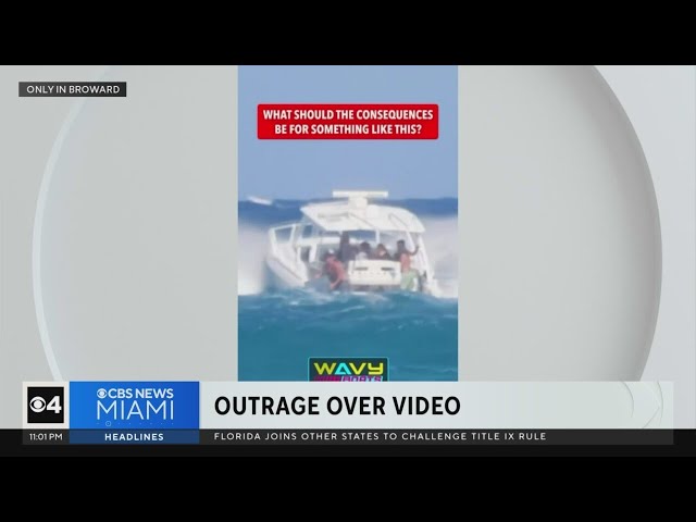 Viral video causing outrage