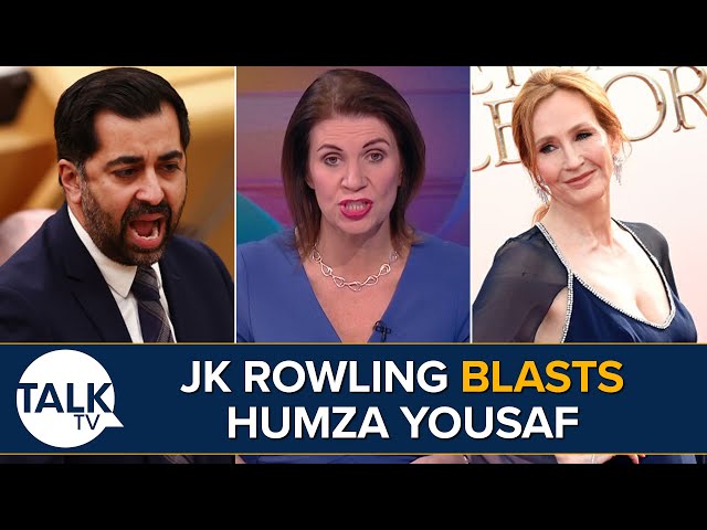 JK Rowling Blasts Humza Yousaf Over 'Contempt For Women' | Julia Hartley-Brewer