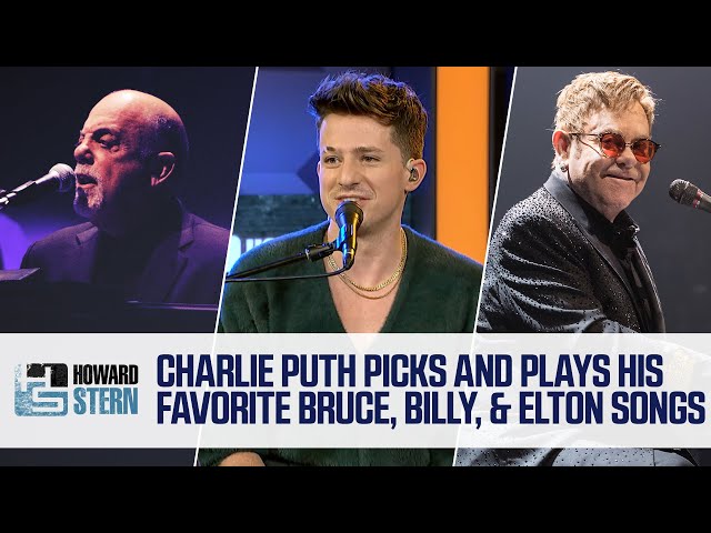Charlie Puth Plays His Favorite Songs by Bruce Springsteen, Billy Joel, Elton John, and Neil Young