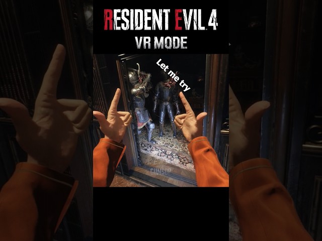 Never Celebrate To Early - RESIDENT EVIL 4 REMAKE VR Mode Gameplay #PSVR2 #residentevil
