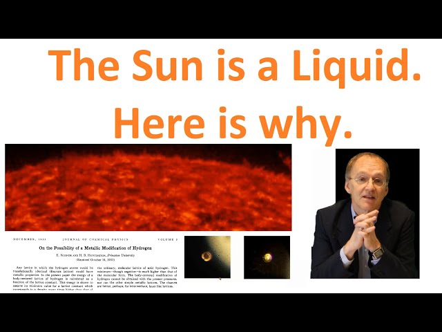 The Sun: Liquid Metallic Hydrogen
