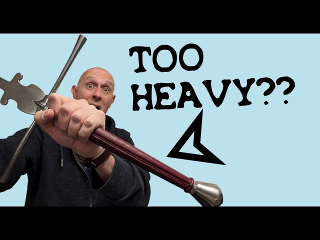 Are HEMA Fencing Swords TOO HEAVY? HEMA Drama Averted