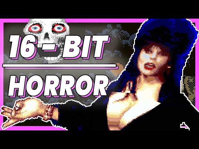 19 INCREDIBLE Retro Horror Games!