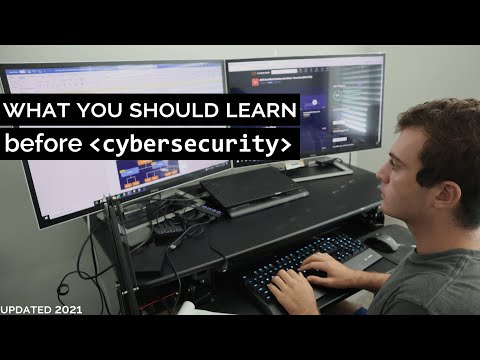 What You Should Learn Before "Cybersecurity" - Updated 2022