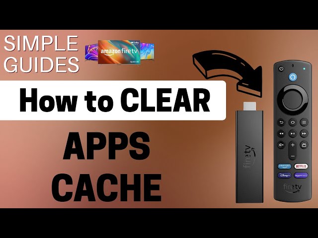 HOW to CLEAR APPLICATION CACHE on your FIRESTICK & FIRE TV!