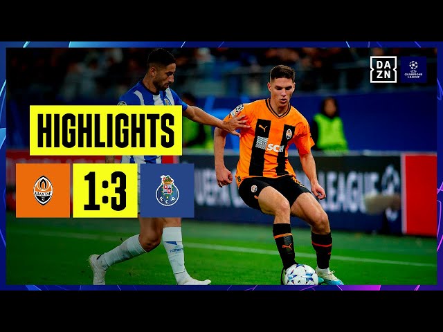 Schachtar Donezk - FC Porto | UEFA Champions League | DAZN Highlights