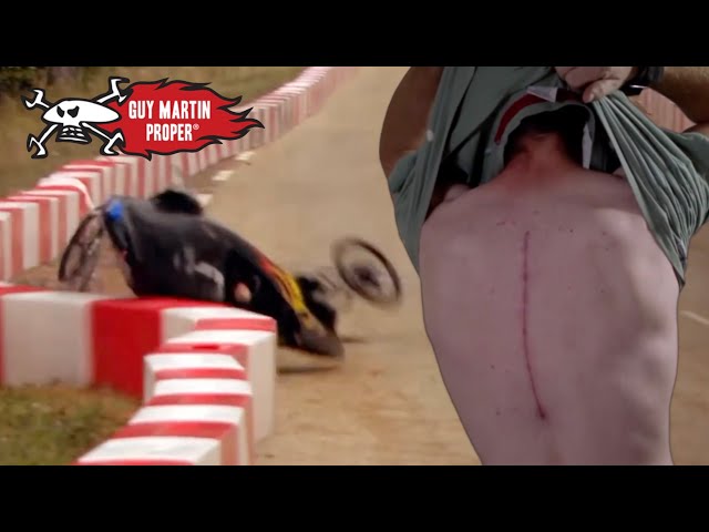 ALL of Guy's EPIC crashes and gruesome injuries | Guy Martin Proper