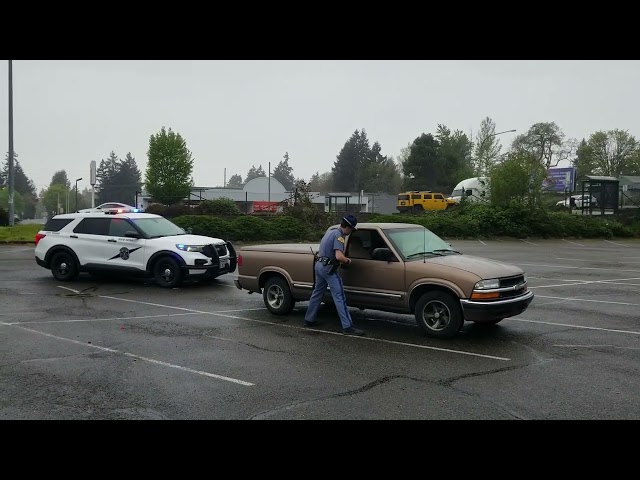 Washington State Patrol Traffic Stop