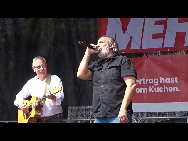 Microphone Mafia & Bejarano - Avanti Popolo Live @Cologne DGB "Demokratie braucht Gute Arbeit"