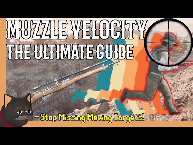 The Ultimate Muzzle Velocity Guide | How to Lead Your Targets! | Hunt Showdown 1.13.1 Analysis/Guide