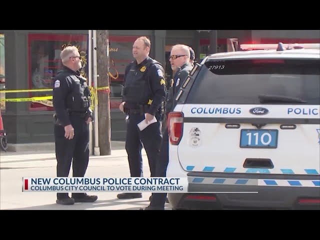 Columbus City Council voting on new police contract