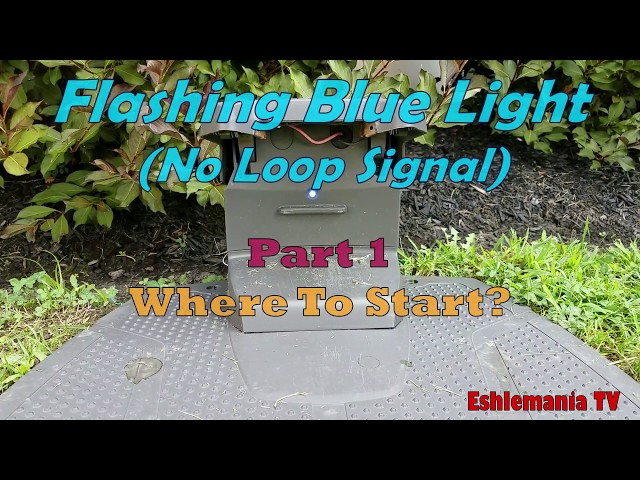 Automower Answers: NO LOOP Signal (Flashing Blue Light)
