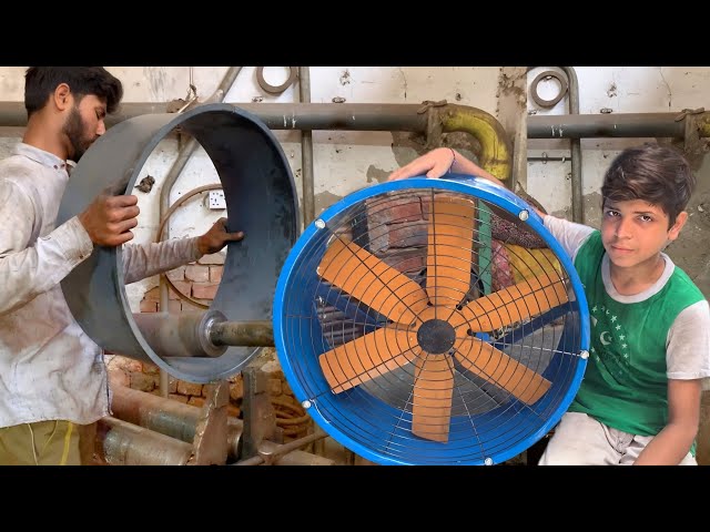 How Industrial Exhaust Fan are Made || Manufacturing Process Axial Fan