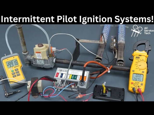 Gas Furnace Training- Intermittent Pilot Ignition: Gas Valve, Spark, Module, Operation, Testing!