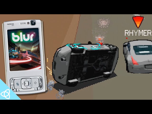 Blur (Java Phone Gameplay) | Demakes