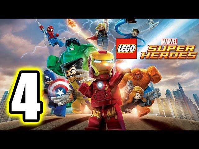 LEGO Marvel Super Heroes Walkthrough PART 4 [PS3] Lets Play Gameplay TRUE-HD QUALITY