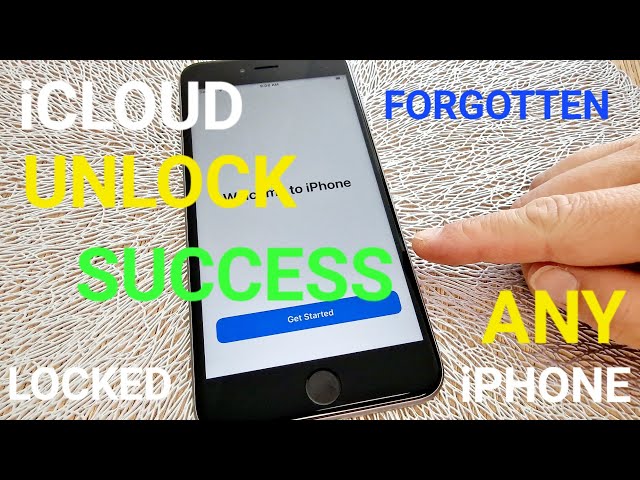 iCloud Activation Lock Unlock Any iPhone Locked to Owner with Forgotten Apple ID or Password✔️