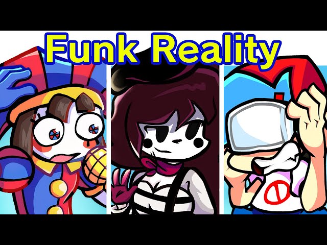 Friday Night Funkin' The Amazing Digital Circus Funk Off Reality (FNF Mod) (GF/BF/Pomni/Jax/Caine)