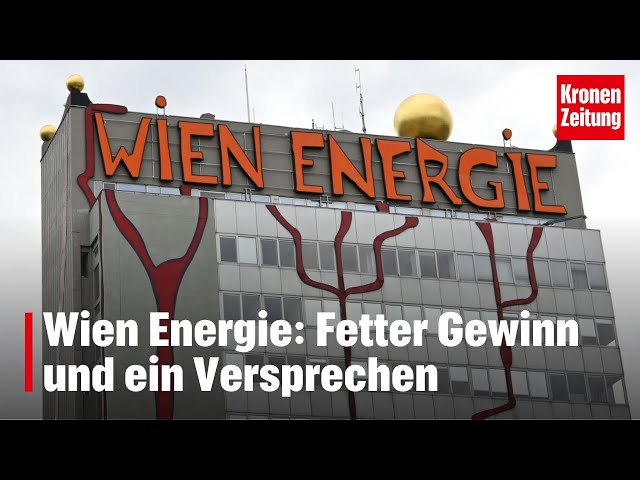 Wien Energie: Fetter Gewinn und ein Versprechen | krone.tv NEWS