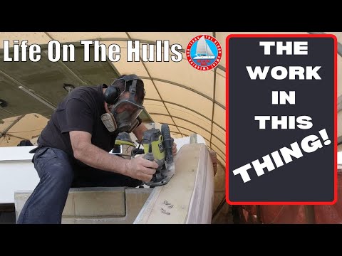 EP236 - The Work in this THING! - Complete Catamaran Build