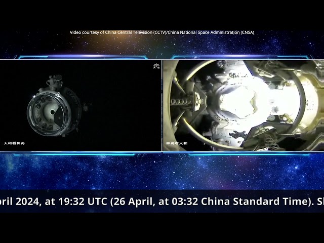 Shenzhou-18 docking