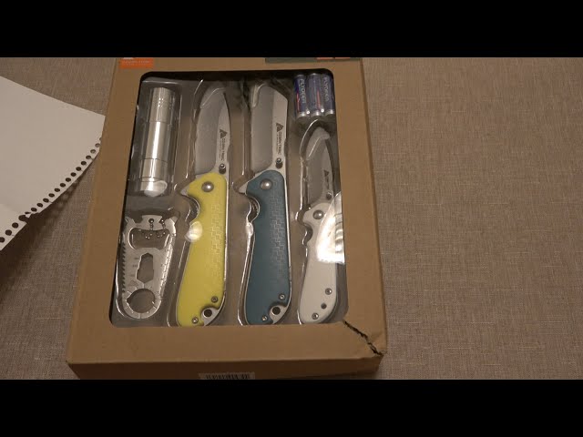 NEW (2024) Walmart EDC Multiple Knife Set...& Its Under $8...& You Can Buy It Online...AWESOME !!!