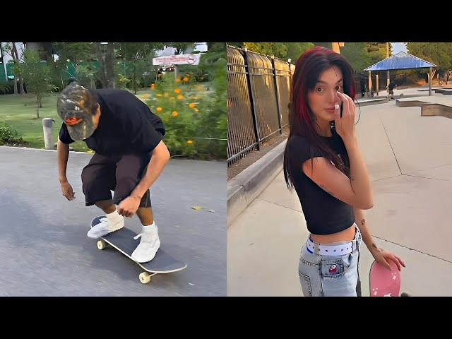 Skaters With Clean Tricks (Perfect Skateboarding Tricks)
