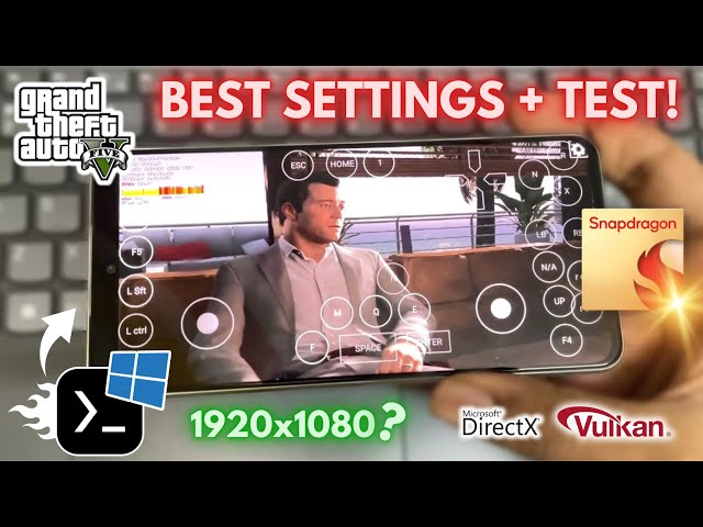 GTA V - MOBOX PC Emulator Android - Snapdragon 888 Test!