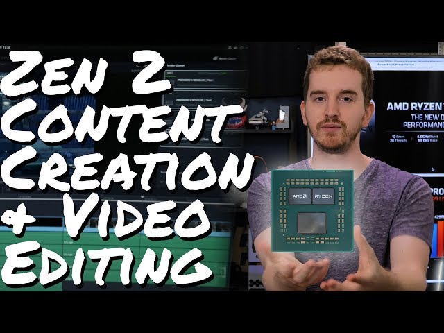 AMD BEATS EVERYTHING! (Including themselves...) AMD Ryzen 3700x & 3900X Content Creation Performance