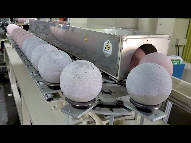 How Bowling Balls Are Made. Interesting Bowling Ball Mass Production Factory
