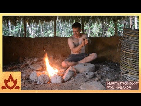 Primitive Technology: Blower and charcoal