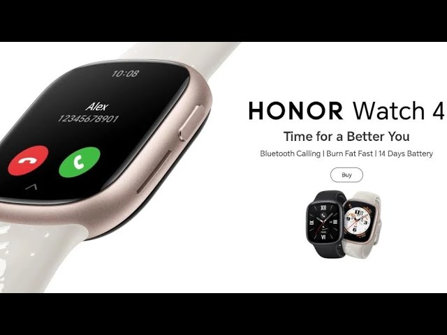 Honor Watch 4 Listed On India Website Hinting At An Imminent Launch