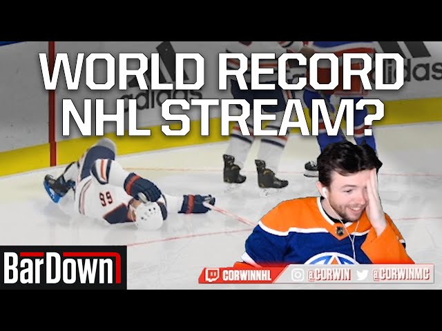 I STREAMED NHL 20 FOR 32 HOURS STRAIGHT TRYING TO BEAT GRETZKY'S RECORDS