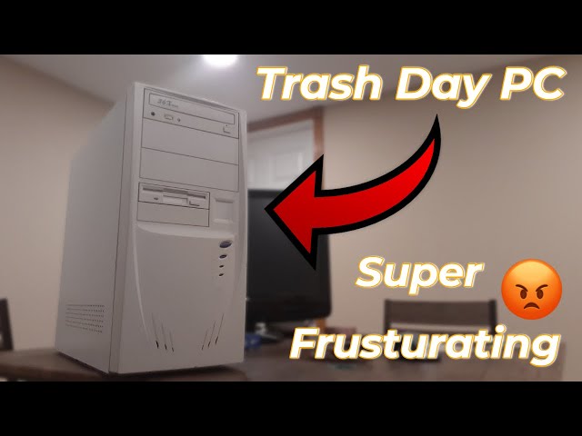 Found this PC on Trash Day | My Most Frusturating Project Yet #technology #vintage #retro #computer