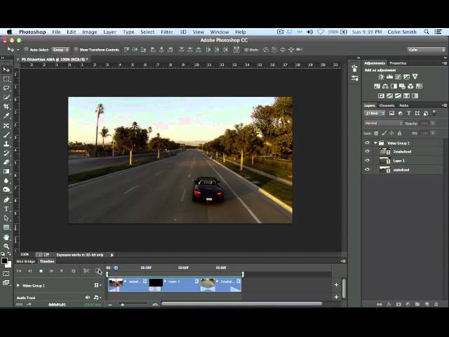 How to edit Video in Photoshop CC and CS6 | The Basics, Photoshop Tutorial