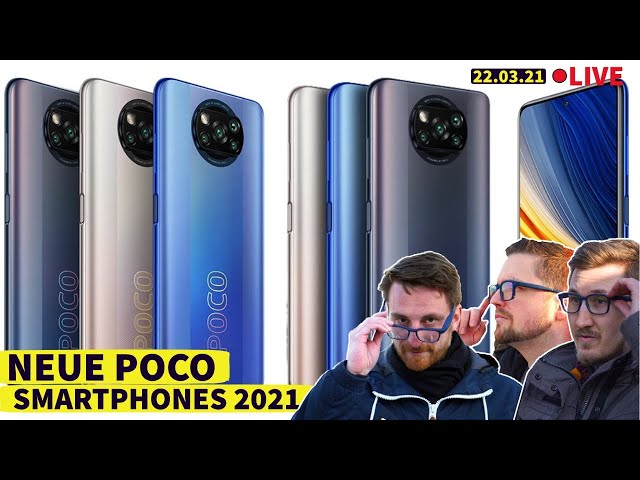 Poco X3 Pro und weitere Smartphones? (Global Launch) - Wir schauen gemeinsam! | Tech News (Live)