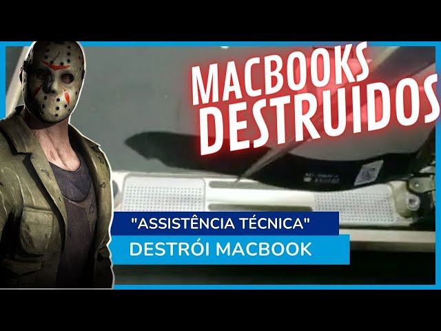 Assistência Destruiu MacBook | Cuidado aonde leva seu MacBook