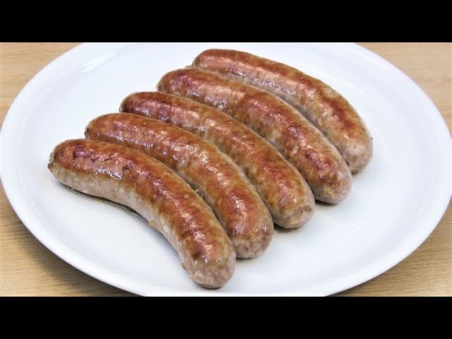 How to properly fry coarse sausages in a pan - that's how I do it