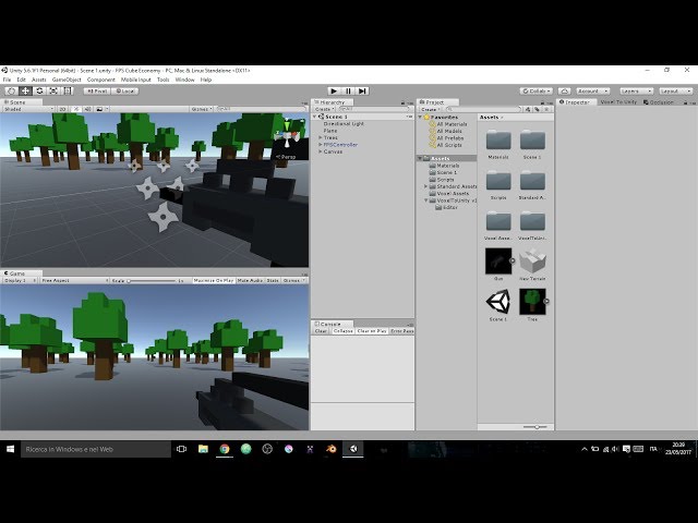 Unity3d Indie Game Dev - Gun, Shooting Effect and Muzzle Flash #2