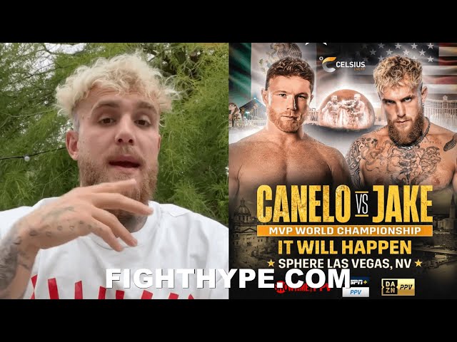 JAKE PAUL REACTS TO CANELO ALVAREZ DROPPING & DEFEATING JERMELL CHARLO BY CALL OUT "IT WILL HAPPEN"