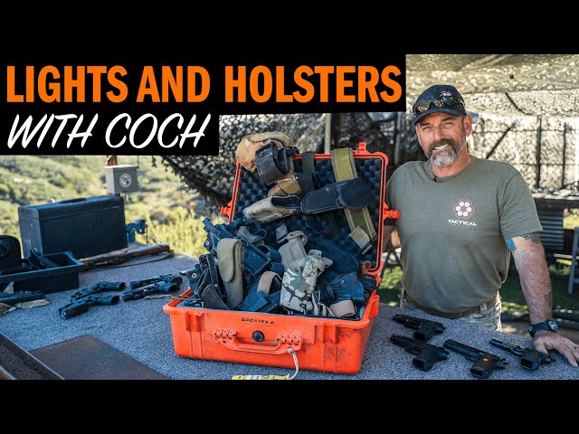 Weapon Mounted Lights and Holsters with Navy SEAL Mark "Coch" Cochiolo