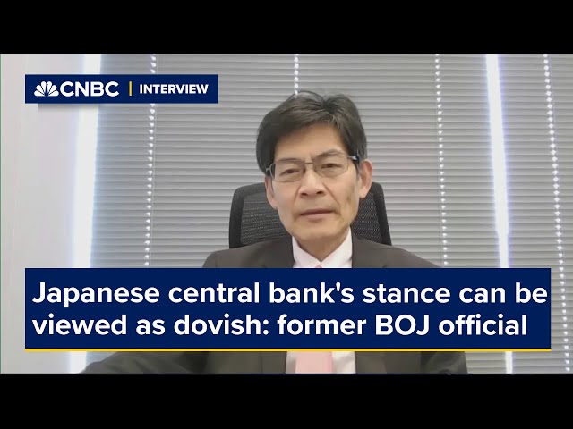 Japanese central bank's stance can be viewed as dovish, says former BOJ official