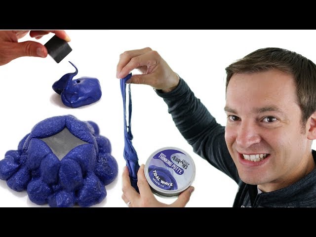Crazy Aaron's Magnetic Thinking Putty Review - Fidget Putty (Tidal Wave)