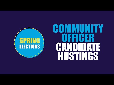 Student Leader Elections Hustings 2020-21