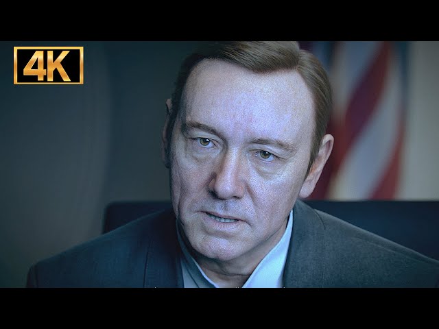 All Kevin Spacey Scenes in Call of Duty Advanced Warfare [4K]