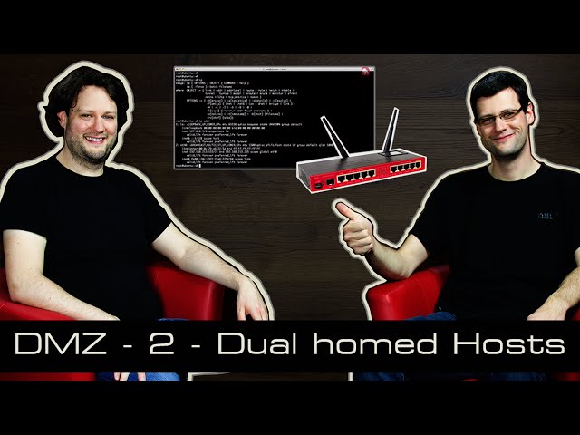 DMZ - 2 Dual Homed Hosts [deutsch]