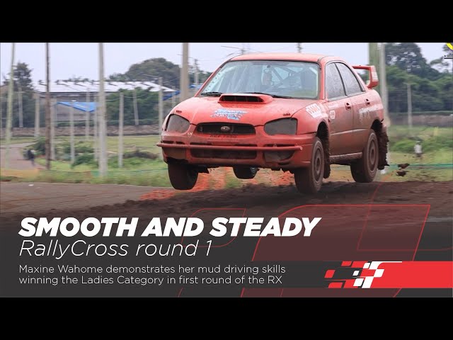 Smooth and Steady 🏎️🏁| Maxine Wahome || Rallycross Championship 2024. #rallyx