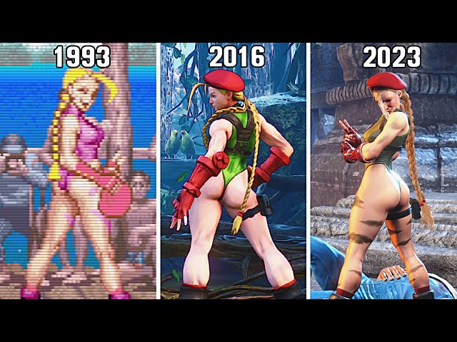 Street Fighter - Classic Cammy Evolution 1993 - 2023